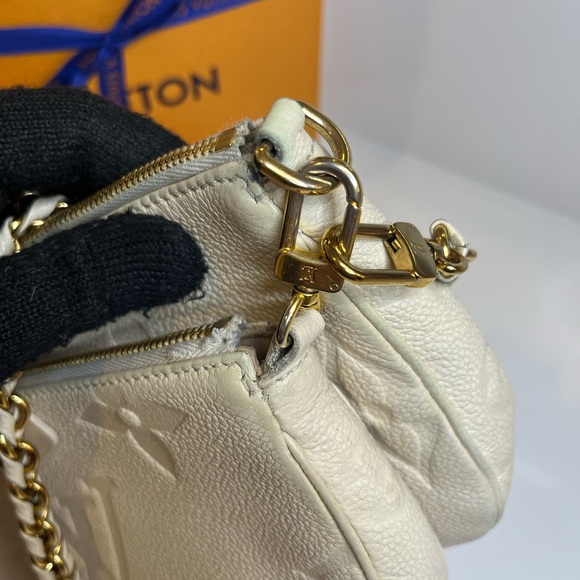🎀 LOUIS VUITTON Multi Pochette Accessoires Monogram Empreinte Shoulder Bag - Picture 6 of 16